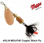P&ouml;&ouml;rellant Mepps AGLIA MOUCHE Copper, Black Fly 3.5 g