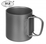MFH Fox Outdoor Titanium Kruus termostops 300 ml TLT l&auml;hetus 2-4 p&auml;eva jooksul
