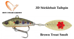 P&ouml;&ouml;rlev lant Savage Gear 3D Sticklebait Tailspin Brown Trout Smo 9 g