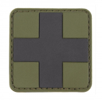 Max-fuchs Medic Cross ruudukujuline PVC plaaster - Must/roheline BLT l&auml;hetus 1-3 p&auml;eva jooksul