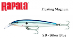 S&ouml;&ouml;t Rapala Floating Magnum Silver Blue 18 cm