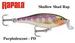 Rapala Shallow Shad Rap Purpledescent 5 cm