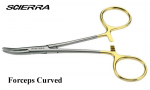 Kalap&uuml;&uuml;k Scierra Forceps 5.5 Curved .