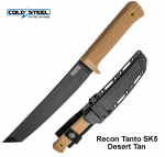 Taktikaline Nuga Cold Steel Recon Tanto SK5 Desert Tan MLP l&auml;hetus 9 p&auml;eva jooksul