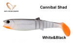 Kummikala Savage Gear Cannibal White & Black 10.0 m