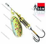 P&ouml;&ouml;rellant DAM effzett nature 3D spinner forell 3 g