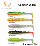 Savage Gear Gobster Shads Darkwater Mix Landi Komplekt 9 cm