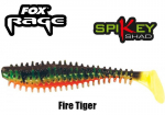 Kummist kala Fox Rage SPIKEY SHAD Fire Tiger 6 cm