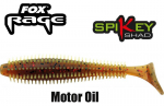 Kummist kala Fox Rage SPIKEY SHAD Motor Oil 9 cm