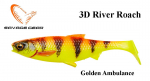 Kalap&uuml;&uuml;gi s&ouml;&ouml;t Savage Gear 3D River Roach Golden Ambulance 4 tk 10 cm