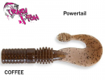 Мaitsestatud peibutuss&ouml;&ouml;dad Crazy Fish Powertail COFFEE 7cm Krevetid