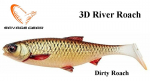 Kalap&uuml;&uuml;gi s&ouml;&ouml;t Savage Gear 3D River Roach Dirty Roach 4 tk 10.0 m