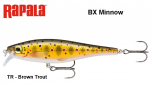 Vobler Rapala BX Minnow BXM Brown Trout 7 cm