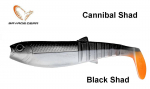 Kummikala Savage Gear Cannibal Black Shad 15 cm