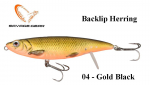 Savage Gear 3D Backlip Herring Gold Black 13.5 cm