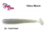 Kummikala Crazy Fish Vibro Worm Cold Perl 8.5 cm