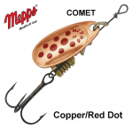 P&ouml;&ouml;rellant Mepps Comet Copper Red Dots 1.5 g