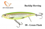 Savage Gear 3D Backlip Herring Green Flash 13.5 cm