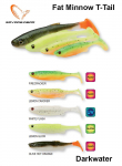 Savage Gear Fat Minnow T-Tail tume vesi landi komplekt 7.5 cm