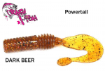 Мaitsestatud peibutuss&ouml;&ouml;dad Crazy Fish Powertail DARK BEER 7cm Krevetid