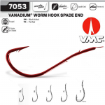 VMC 7053RD Mystic Trout Worm Konksud 6