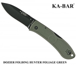 Nuga KABAR Dozier Hunter Foliage Green 4062FG TLT l&auml;hetus 2-4 p&auml;eva jooksul