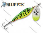 P&ouml;&ouml;rellant Blue Fox Minnow Super Vibrax Fire Tiger 5 g