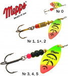 P&ouml;&ouml;rellant Mepps Aglia Longue Firetiger 3 g