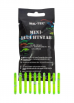 Mil-tec Lightstick Mini 4 cm Roheline 10 tk TLT l&auml;hetus 2-4 p&auml;eva jooksul