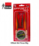 Lantide komplekt Dam Effzett Kit Texas Rig 5750011 9 cm