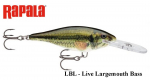 Rapala Lant Shad Rap SR07RSL 7 cm, 8 g LBL - Live Largemouth Bass 7 cm