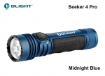 Taktikaline taskulamp Olight Seeker 4 Pro Midnight Blue 4600 lm MLP l&auml;hetus 9 p&auml;eva jooksul