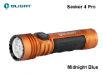 Taktikaline taskulamp Olight Seeker 4 Pro Orange 4600 lm MLP l&auml;hetus 9 p&auml;eva jooksul
