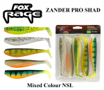 Kummikala Fox Rage Ultra UV Zander Pro Shads Mixed Colour NSL 10 cm