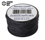 K&ouml;is Atwood Rope MFG Micro Cord 38 m Must BLT l&auml;hetus 1-3 p&auml;eva jooksul