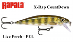 Rapala Lant X-Rap CountDown XRCD Live Perch PEL 7 cm