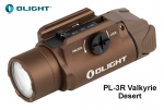 Relva taskulamp Olight PL-3R Valkyrie Desert 1500 lm MLP l&auml;hetus 9 p&auml;eva jooksul