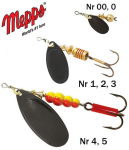 P&ouml;&ouml;rellant Mepps Aglia Black 1.5 g