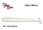 Kummikala Crazy Fish Vibro Worm Pearl Snow 12.5 cm