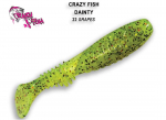Pehme s&ouml;&ouml;t Crazy Fish Dainty 85mm 22-Grapes 8.5 cm