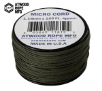 K&ouml;is Atwood Rope MFG Micro Cord 38 m Olive Drab BLT l&auml;hetus 1-3 p&auml;eva jooksul