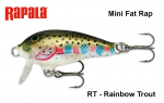 Vobler RAPALA Mini Fat Rap MFR03RT Rainbow Trout 3 cm