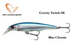Vobler Savage Gear Gravity Twitch SR Blue Chrome 6.7 cm
