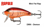 Vobler RAPALA Mini Fat Rap MFR03DMN Demon 3 cm