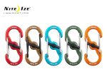 Nite Ize S-Biner MicroLock Roostevaba teras 5tk Multicolor .