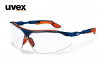 Kaitseprillid UVEX I-vo Spectacles Clear/Blue/Orange BLT l&auml;hetus 1-3 p&auml;eva jooksul