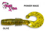 Мaitsestatud peibutuss&ouml;&ouml;dad Crazy fish Power Mace OLIVE 4 cm Aniis