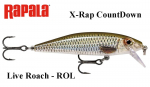 Rapala Lant X-Rap CountDown XRCD Live Roach ROL 5 cm
