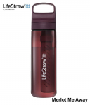 LifeStraw Go 2.0 Tritan 650 ml veefiltriga kolb Merlot Me Away MLP l&auml;hetus 9 p&auml;eva jooksul