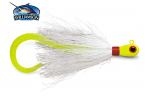 Merelant Williamson Lures Banjo Eye Jig Chartreuse/White 112 g